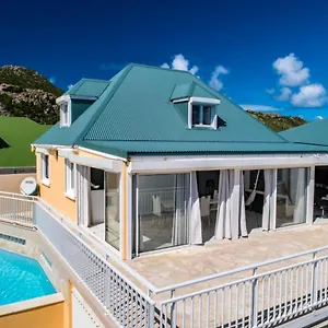  Villa 2 Bedrooms At Saint Barthelemy 500 M Away From The With Sea View Private Pool And Terrace
